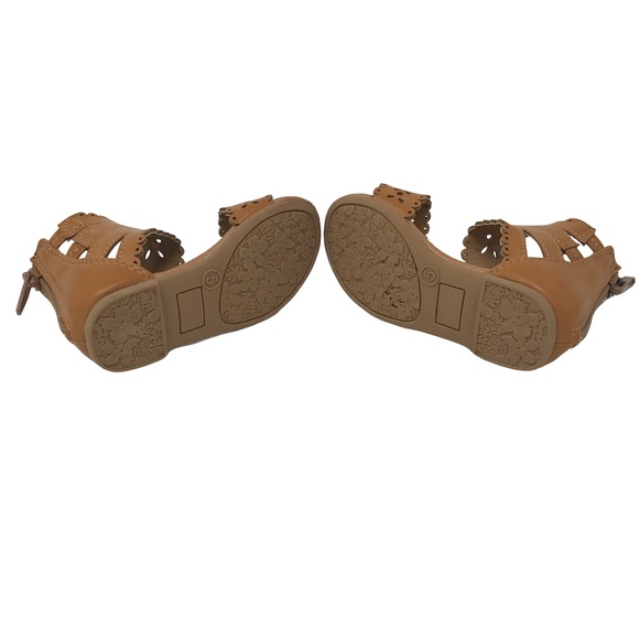 Cat & Jack Tan Gladiator Sandals Sz 5 Infant - Picture 8 of 9